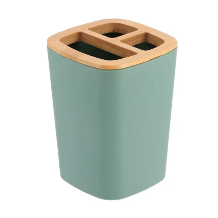 SUPORT PERIUȚE PLASTIC / BAMBUS COMP - MENTA