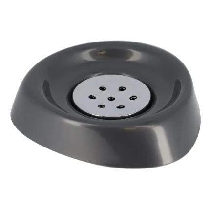 SĂPUNIERA PLASTIC CONICA - GRI