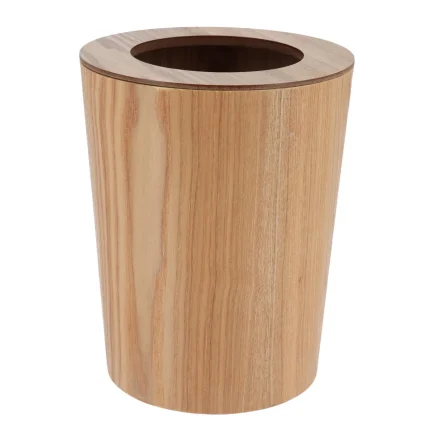 COȘ GUNOI LEMN 9L -  NATURAL | COȘURI DE GUNOI BAIE