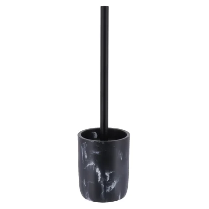 PERIE DE TOALETĂ MARBRE – NEGRU COMPOZIȚIE POLIRĂSINĂ + PVC