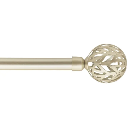 GALERIE PERDEA SIMPLA EXT 210-380 CM/FI19/VINTAGE – AURIU MAT MATERIAL FIER FORJAT