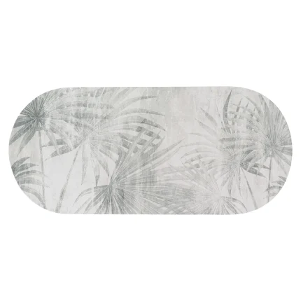 COVOR DE BAIE OVAL 45X100CM - OASIS URBAN - MAT CULOARE GRI