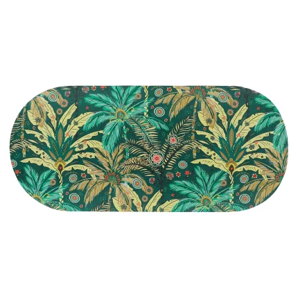 COVOR DE BAIE OVAL 45X100CM - REVE D AILLEURS - MAT CULOARE VERDE
