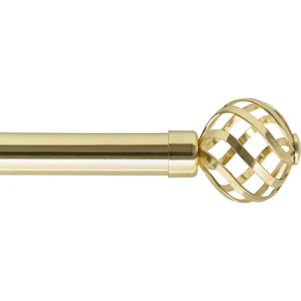 GALERIE PERDEA SIMPLA EXT 120-210 CM/FI28/FLORENCE – AURIU MATERIAL FIER FORJAT