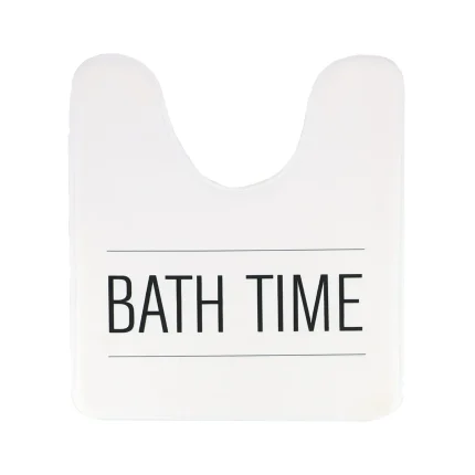 COVOR DE TOALETA MICROFIBRA 45X50CM - ALB NEO RETRO CULOARE ALB