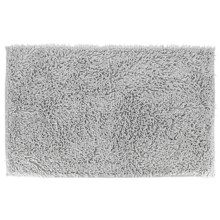 COVOR DE BAIE MICROFIBRA 50X80 CM - GRI DESCHIS CULOARE GRI DESCHIS