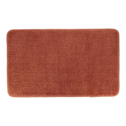 COVOR DE BAIE MICROFIBRAT 45X75CM ANTI ALUNECARE - CUPRU CULOARE CUPRU