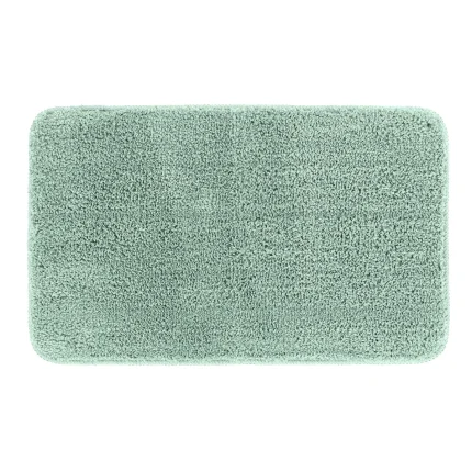 COVOR DE BAIE MICROFIBRAT 45X75CM ANTI ALUNECARE - VERDE PASTEL CULOARE VERDE PASTEL
