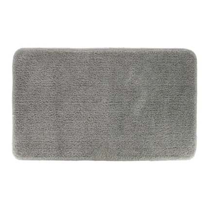 COVOR DE BAIE MICROFIBRAT 45X75CM ANTI ALUNECARE - GRI DESCHIS CULOARE GRI DESCHIS