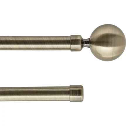 GALERIE PERDEA DUBLA EXT 210-380 CM/FI19/PALOMA – AURIU ANTIC MATERIAL FIER FORJAT