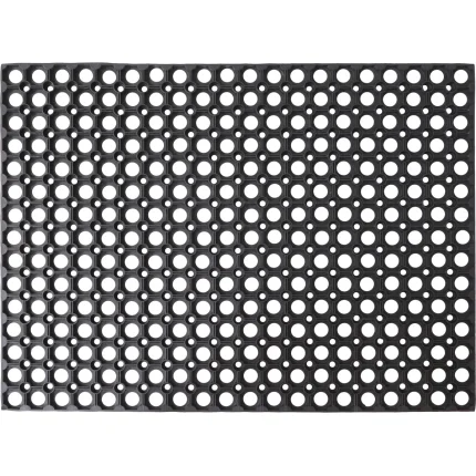 COVOR INTRARE 60X80 CM – PERFORAT NEGRU POLYESTER+PVC