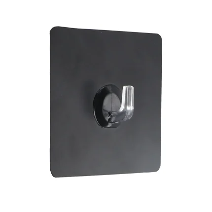 CÂRLIG X1 ADEZIV – NEGRU | CUIERE BAIE