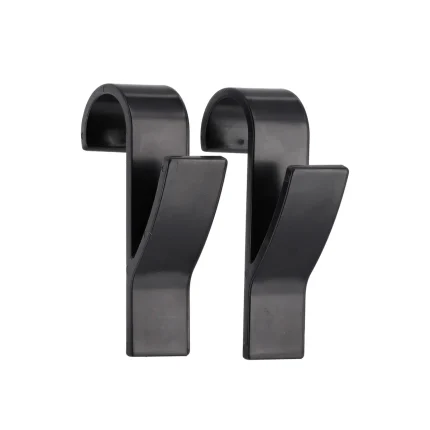 CÂRLIG X2 PENTRU CALORIFER PLASTIC – NEGRU | CUIERE BAIE