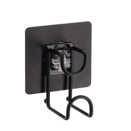 CÂRLIG CU ADEZIV PVC – NEGRU | CUIERE BAIE