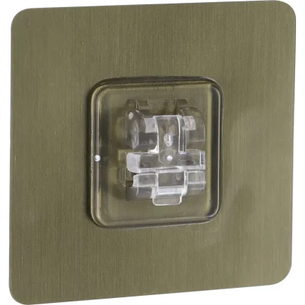 ADEZIV PVC PT ACCESORII CU FIR – ARGINTIU | SUPORTURI ADEZIVE BAIE