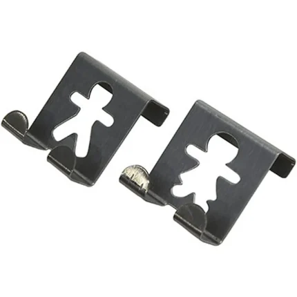 SET 2 CÂRLIGE DE USA OTEL CU MODEL – CROM | CUIERE BAIE SET