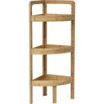 Corp mobilier BAMBUS colț 3 rafturi 85x29x29 cm - Bamboo | Mobilier depozitare baie