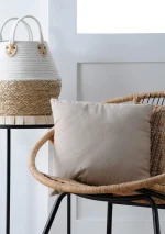 Pernă decorativă Duo 40X40 cm, culoare in, 100% bumbac - imagine 2