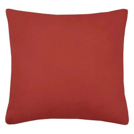 Pernă decorativă Duo 40X40 cm, culoare cărămiziu, 100% bumbac