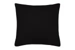 Pernă decorativă Duo 40X40 cm, culoare negru, 100% bumbac