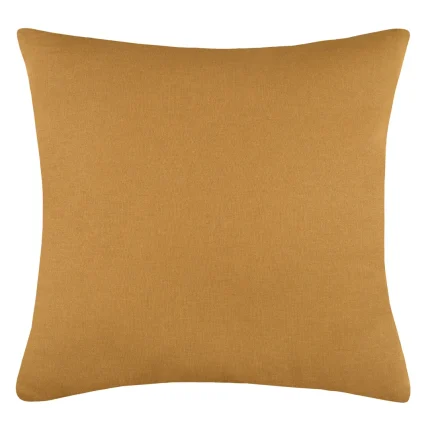 Pernă decorativă Duo 40X40 cm, culoare muștar, 100% bumbac