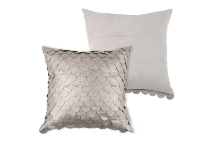 Pernă decorativă Gasbychic 40X40 cm, culoare șampanie, 50% polypropilena 50% poliester - imagine 3