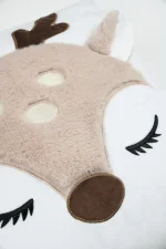 Pernă decorativă Gabin 40X40 cm, culoare bej, 100% poliester - imagine 5