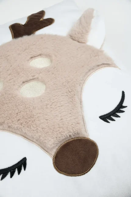 Pernă decorativă Gabin 40X40 cm, culoare bej, 100% poliester - imagine 5