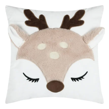 Pernă decorativă Gabin 40X40 cm, culoare bej, 100% poliester