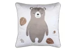 Pernă decorativă Gabin 40X40 cm, culoare natural, 100% poliester