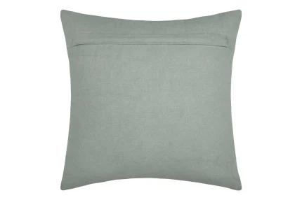 Pernă decorativă Yuki 40X40 cm, culoare muștar/gri, 100% bumbac - imagine 4