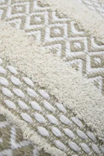 Pernă decorativă Balma 40X40 cm, culoare greige, 100% bumbac - imagine 5