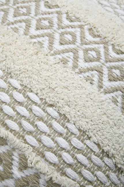 Pernă decorativă Balma 40X40 cm, culoare greige, 100% bumbac - imagine 5