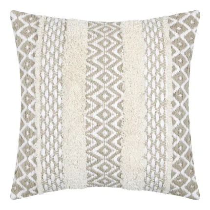 Pernă decorativă Balma 40X40 cm, culoare greige, 100% bumbac