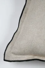 Pernă decorativă Aline 40X40 cm, culoare bej, 19% in 81% bumbac - imagine 5