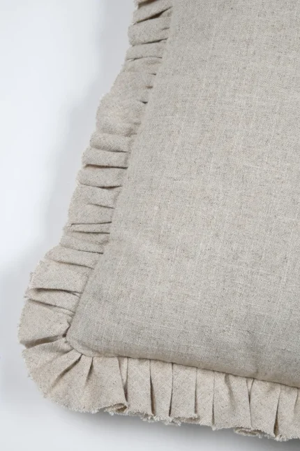 Pernă decorativă Aline 40X40 cm, culoare bej, 19% in 81% bumbac - imagine 5