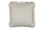 Pernă decorativă Aline 40X40 cm, culoare bej, 19% in 81% bumbac - imagine 4