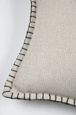 Pernă decorativă Aline 30X50 cm, culoare bej, 19% in 81% bumbac - imagine 5