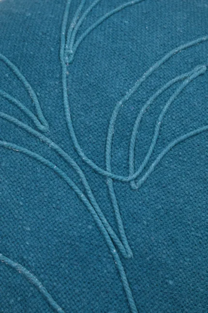 Pernă decorativă Aloha 40X40 cm, culoare albastru, 45% poliester 55% bumbac - imagine 5