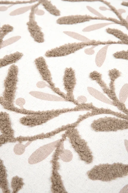 Pernă decorativă Ombrage 40X40 cm, culoare natural, 45% poliester 55% bumbac - imagine 5