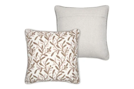 Pernă decorativă Ombrage 40X40 cm, culoare natural, 45% poliester 55% bumbac - imagine 3