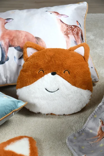 Pernă decorativă Ferdinand 30X25 cm, culoare arămiu, 100% poliester - imagine 2