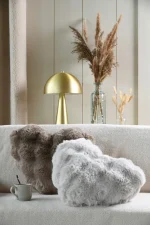 Pernă decorativă Maddy 40X45 cm, culoare crem, 100% poliester - imagine 3