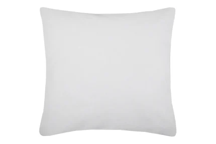 Pernă decorativă Duo 50X50 cm, culoare gri/perlă, 100% bumbac - imagine 4