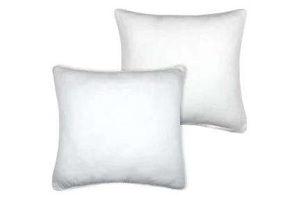 Pernă decorativă Coline 45X45 cm, culoare crem, 100% bumbac - imagine 3