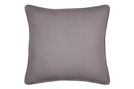 Pernă decorativă Coline 45X45 cm, culoare greige, 100% bumbac - imagine 4