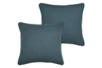Pernă decorativă Coline 45X45 cm, culoare verde petrol, 100% bumbac - imagine 3