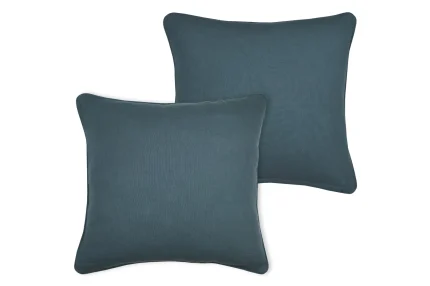 Pernă decorativă Coline 45X45 cm, culoare verde petrol, 100% bumbac - imagine 3