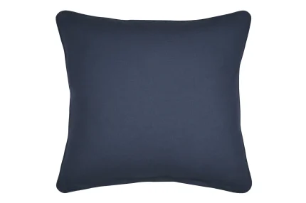 Pernă decorativă Coline 45X45 cm, culoare albastru, 100% bumbac - imagine 4