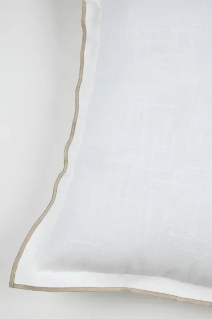 Pernă decorativă Helios 40X60 cm, culoare alb, 100% bumbac - imagine 5